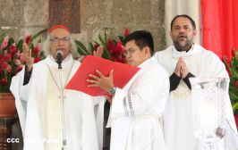 Eucaristía del Cardenal Leopoldo Brenes en Dolores, Carazo