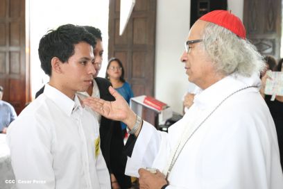 Eucaristía del Cardenal Leopoldo Brenes en Dolores, Carazo