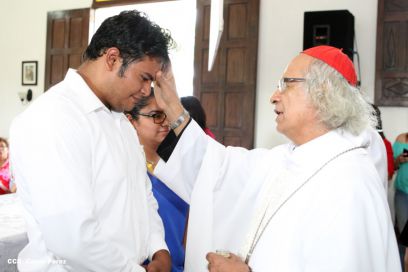 Eucaristía del Cardenal Leopoldo Brenes en Dolores, Carazo