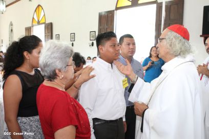 Eucaristía del Cardenal Leopoldo Brenes en Dolores, Carazo