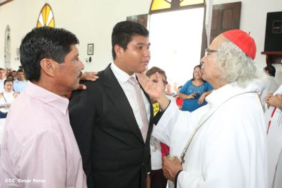 Eucaristía del Cardenal Leopoldo Brenes en Dolores, Carazo