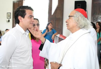 Eucaristía del Cardenal Leopoldo Brenes en Dolores, Carazo