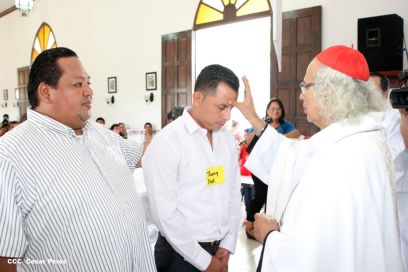 Eucaristía del Cardenal Leopoldo Brenes en Dolores, Carazo