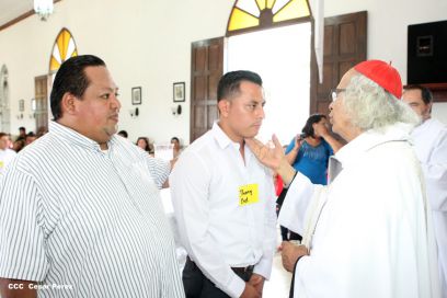 Eucaristía del Cardenal Leopoldo Brenes en Dolores, Carazo