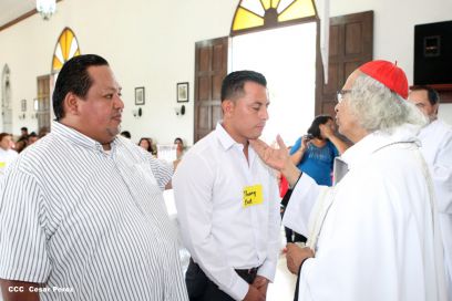 Eucaristía del Cardenal Leopoldo Brenes en Dolores, Carazo