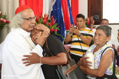 Eucaristía del Cardenal Leopoldo Brenes en Dolores, Carazo