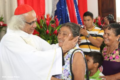 Eucaristía del Cardenal Leopoldo Brenes en Dolores, Carazo