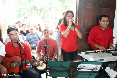 Eucaristía del Cardenal Leopoldo Brenes en Dolores, Carazo