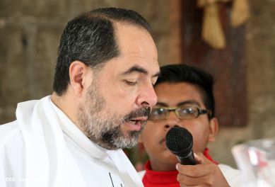 Eucaristía del Cardenal Leopoldo Brenes en Dolores, Carazo