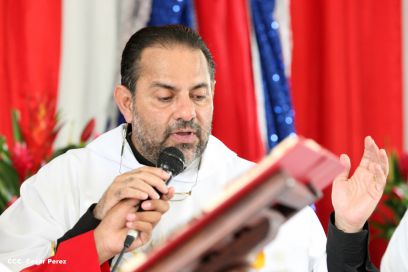 Eucaristía del Cardenal Leopoldo Brenes en Dolores, Carazo