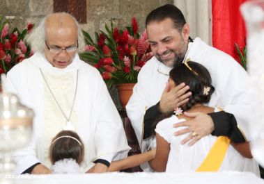 Eucaristía del Cardenal Leopoldo Brenes en Dolores, Carazo