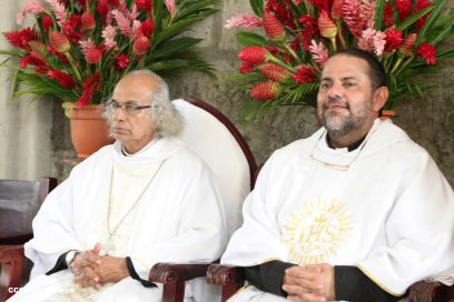 Eucaristía del Cardenal Leopoldo Brenes en Dolores, Carazo