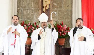 Eucaristía del Cardenal Leopoldo Brenes en Dolores, Carazo