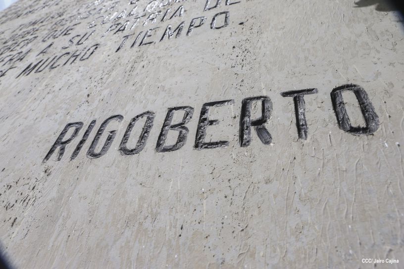 Juventud Sandinista rinde homenaje a Rigoberto López Pérez