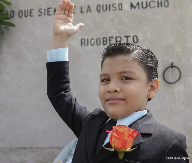 Juventud Sandinista rinde homenaje a Rigoberto López Pérez