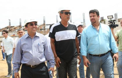 Recorrido por la construcción del Nuevo Estadio Nacional de Béisbol