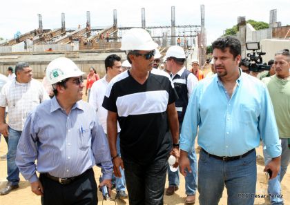 Recorrido por la construcción del Nuevo Estadio Nacional de Béisbol