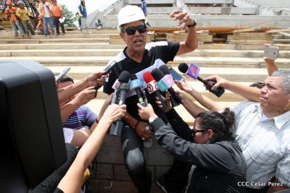 Recorrido por la construcción del Nuevo Estadio Nacional de Béisbol
