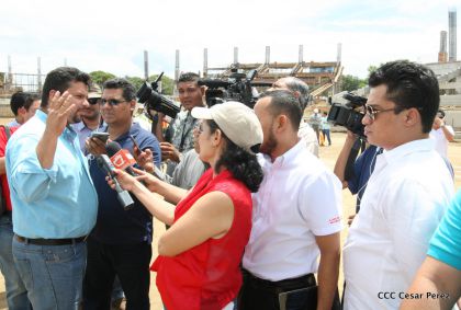 Recorrido por la construcción del Nuevo Estadio Nacional de Béisbol