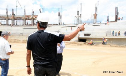 Recorrido por la construcción del Nuevo Estadio Nacional de Béisbol