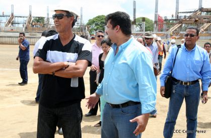 Recorrido por la construcción del Nuevo Estadio Nacional de Béisbol