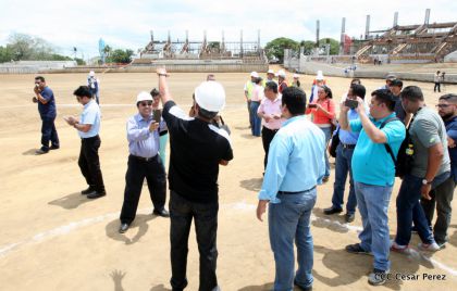 Recorrido por la construcción del Nuevo Estadio Nacional de Béisbol