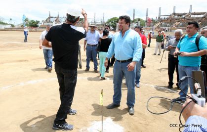 Recorrido por la construcción del Nuevo Estadio Nacional de Béisbol