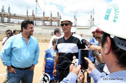 Recorrido por la construcción del Nuevo Estadio Nacional de Béisbol