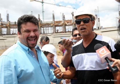 Recorrido por la construcción del Nuevo Estadio Nacional de Béisbol