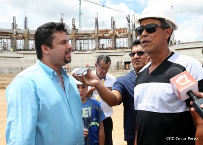 Recorrido por la construcción del Nuevo Estadio Nacional de Béisbol