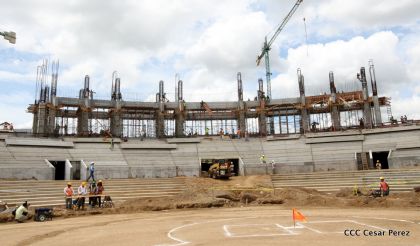 Recorrido por la construcción del Nuevo Estadio Nacional de Béisbol