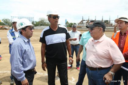 Recorrido por la construcción del Nuevo Estadio Nacional de Béisbol