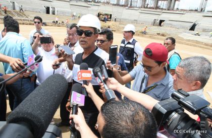 Recorrido por la construcción del Nuevo Estadio Nacional de Béisbol
