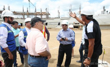 Recorrido por la construcción del Nuevo Estadio Nacional de Béisbol