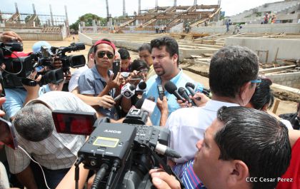 Recorrido por la construcción del Nuevo Estadio Nacional de Béisbol