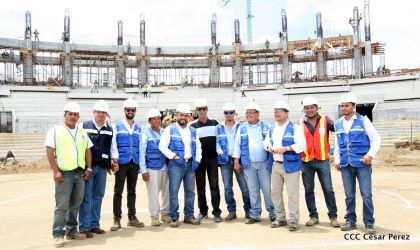 Recorrido por la construcción del Nuevo Estadio Nacional de Béisbol