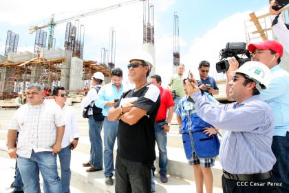 Recorrido por la construcción del Nuevo Estadio Nacional de Béisbol