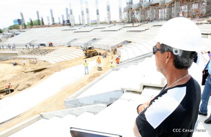 Recorrido por la construcción del Nuevo Estadio Nacional de Béisbol