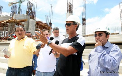 Recorrido por la construcción del Nuevo Estadio Nacional de Béisbol