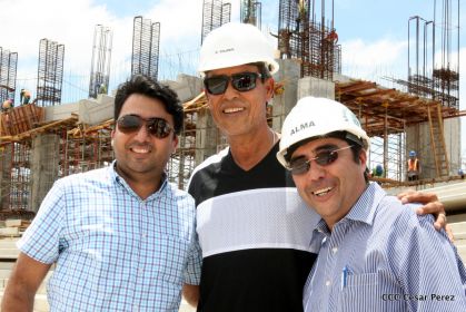 Recorrido por la construcción del Nuevo Estadio Nacional de Béisbol