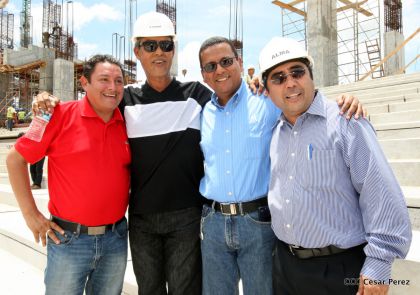 Recorrido por la construcción del Nuevo Estadio Nacional de Béisbol
