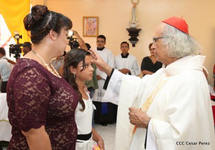 Celebran a Virgen de La Merced en Mateare