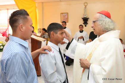 Celebran a Virgen de La Merced en Mateare