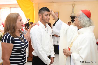 Celebran a Virgen de La Merced en Mateare