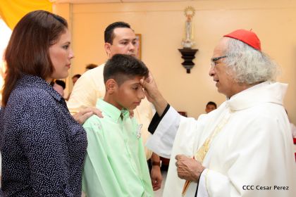 Celebran a Virgen de La Merced en Mateare