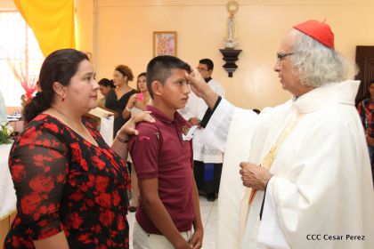 Celebran a Virgen de La Merced en Mateare