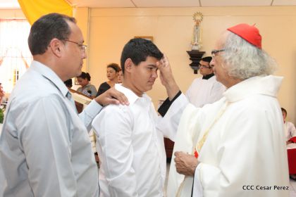 Celebran a Virgen de La Merced en Mateare