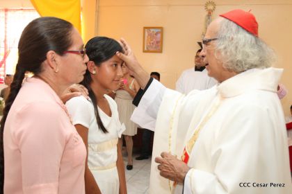 Celebran a Virgen de La Merced en Mateare