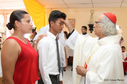 Celebran a Virgen de La Merced en Mateare