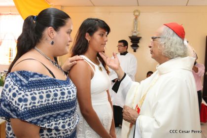 Celebran a Virgen de La Merced en Mateare